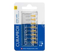 Curaprox Recharges de Brossette interdentaire CPS 09 Prime-ISO Taille 2, Jaune/Filaments Ultra-Fins/Paquet de 8 / Fabriqué en Suisse/Emballage Allemand