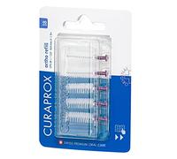 Curaprox Recharges de Brossettes Interdentaires CPS 18 Ortho - Pour Appareils Orthodontiques et Soins Dentaires/Filaments Ultra-Fins/Violet/Paquet de 5 / Conçu en Suisse