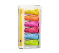 Curaprox Six Taste Pack Dentifrice De Voyage 6 Arômes X 10ml Con Spazzolino Brosses À Dents 5460