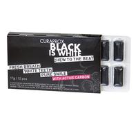 Curaprox Soins-dentaires Chewing-gumBlack Is White Chewing Gum 12 pcs 17 g