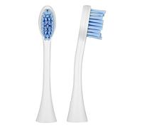 Curaprox Têtes de Brosse Hydrosonic CHS 200 Sensitive Duo-Pour un Soin Doux des Gencives et un Nettoyage Efficace/Têtes de rechange pour Brosses à dents Soniques, Paquet de 2 / Fabriqué en Suisse