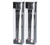 CURAPROX White is Black brosses à dents x2 Brosse(S) À Dents 2x2 pc(s)