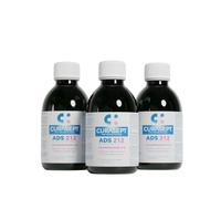 Curasept ADS 212 Bain de Bouche Antiseptique Sans Alcool 0,12% Chlorhexidine 3x200ml| Menthe | Prévient la Décoloration des Dents et Changement dans la Perception du Goût | Anti Tartre| Cure 30 Jours