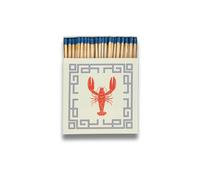 Curator Home Luxury Gift Long Safety Matchbox I Boîte d'allumettes carrée élégante (homard)