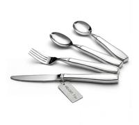 CuraVita Lot de 4 ustensiles lestés pour tremblements et Parkinsons (200 g chacun) - Argenterie pour tremblements de main, ustensiles lestés pour tremblements de main, ustensiles adaptatifs pour