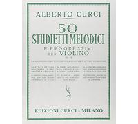 Curci - Studietti(50) Melodici Opus 22 - Violon et Piano - BOOK