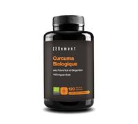 Curcuma Bio 1460 mg - Gingembre & Poivre Noir - 120 Gélules