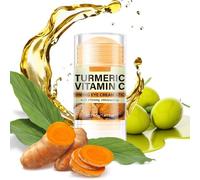 Curcuma Crème contour des yeux à la vitamine C, baume hydratant sous les yeux pour les cernes et les poches sous les yeux, crème hydratante anti-âge raffermissante pour les yeux, lisse le teint de la