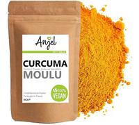 Curcuma en Poudre Moulu 100% Naturel - Racines Séchées de Curcuma en Poudre Premium - NCA (100)