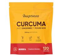Curcuma, Gingembre, Poivre Noir 3200mg par portion - 120 Curcuma gélules Vegan (2 Mois d'Approvisionnement) - Source de Curcumine, Vitamines, Minéraux, Sans OGM, Sans Stéarate de Magnésium