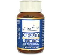 Curcuma Piperine 5500mg Essence Pure | Anti Inflammatoire Naturel | 95% Curcumine, 25x fois plus concentrée | Avec Poivre Noire pour Maxime Absortion | Sans OGM, Végan | 80 Gélules Api-Nature