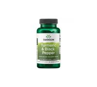 Swanson Curcuma et poivre noir - 60 Veggie Capsules