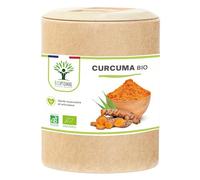 Curcuma + Poivre Noir Bio - Bioptimal - Complément Alimentaire - Articulation Digestion Antioxydant - Curcumine Active Pipérine - Haute Absorption - Fabriqué en France - Certifié Ecocert - 200 gélules
