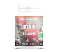 Curcuma racine Bio - Curcuma longa - 400 mg - 3% Curcumine - 120 Comprimés