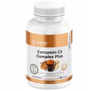 Curcumine C3 Complex Plus - Curcuma 1000 mg Avec Curcuminoïdes 95%, Gingembre Et Pipérine, Gélules Végétales | INSPORT