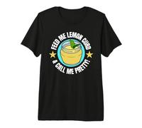 Curd au Citron drôle T-Shirt Haut de Gamme