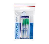 Cure-dents Curaprox Tp 930 - Cure-dents en Nylon Avec Pointe Floquée Pour Un Nettoyage Interdentaire Précis | Lot De 10 | Fabriqué en Suisse