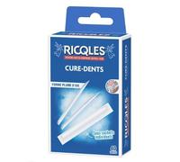 Cure-Dents - Ricqles - Plume D'oie - 40 Unités - Nettoyage Précis Et Doux