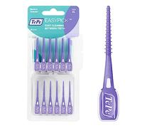 Cure-dents TePe EasyPick, Violet, Taille XL, 36pcs, Étui de Voyage Inclus | Éliminent la plaque dentaire, Nettoyage efficace entre les dents pour les grands espaces