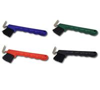 Cure-pied avec brosse très solide et poignée ergonomique Convient pour les sabots de chevaux, ânes et chèvres
