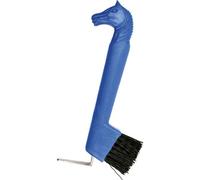 Cure-Pied Brosse Hippotonic Tête De Cheval - Couleur : Bleu Bleu