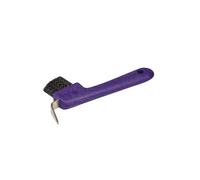 Cure-pied pour cheval à poils en nylon Roma Deluxe Violet TU