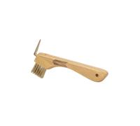 Cure-pied pour cheval à poils métalliques Grooming Deluxe Marron TU