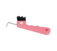 Cure-pied pour cheval avec brosse aimant Harry's Horse Rose TU
