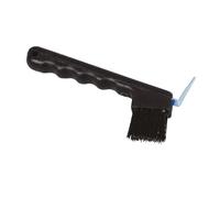 Cure-pied pour cheval avec brosse Covalliero Noir TU