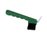 Cure-pied pour cheval avec brosse Covalliero Vert TU