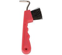 Cure-pied pour cheval avec brosse Harry's Horse Rose TU