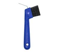 Cure-pied pour cheval avec brosse HFI Bleu TU