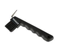 Cure-pied pour cheval avec brosse HORKA Noir TU