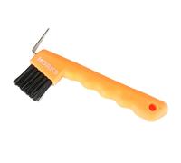 Cure-pied pour cheval avec brosse HORKA Orange TU