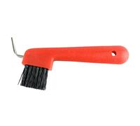Cure-pied pour cheval avec brosse Horze Rouge TU
