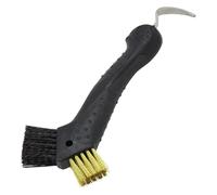 Cure-pied pour cheval avec brosse Imperial Riding Scraper Noir TU