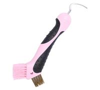 Cure-pied pour cheval avec brosse Imperial Riding Scraper Rose TU