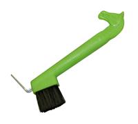 Cure-pied pour cheval avec tête de cheval Covalliero Vert TU