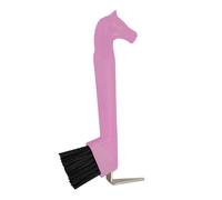 Cure-pied pour cheval avec tête de cheval York Rose TU