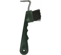 Cure-pied pour cheval brosse Hippotonic Vert TU