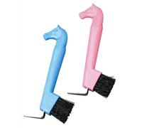 Cure-pied pour cheval Hippotonic tête de cheval Rose TU