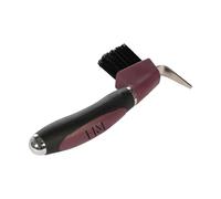 Cure-pied pour cheval HKM Soft Rouge TU