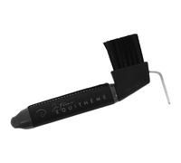 Cure-pied pour cheval je t'aime Equithème Noir 19x6x2 cm