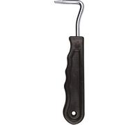 Cure-pied pour cheval manche plastique anatomique Hippotonic Noir TU