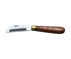 Cure-pied pour cheval pliable Waldhausen Argenté 18 cm