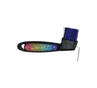 Cure-pied pour cheval York Rainbow Noir TU