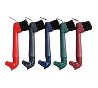Cure-pied tête de cheval avec brosse Harry's Horse (x10) Noir TU