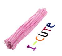 Cure-Pipe Nettoyeur de tuyaux à tiges de Chenille, 100 pièces, bâton en peluche for enfants, jouets éducatifs for enfants, matériaux artistiques faits à la main, fournitures artisanales de bricolage p