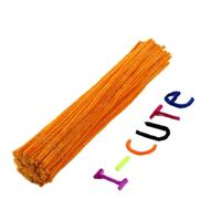 Cure-Pipe Nettoyeur de tuyaux à tiges de Chenille, 100 pièces, bâton en peluche for enfants, jouets éducatifs for enfants, matériaux artistiques faits à la main, fournitures artisanales de bricolage p
