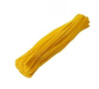 Cure-pipes série jaune, fournitures d'artisanat, tiges chenille for enfants, projets artistiques DIY pour Créer Toutes Sortes Travaux Manuels(Color 3,100 pcs)